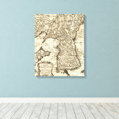 Toile CoréeCarte panoramiqueCorée (Insitu (Plancher de Bois))