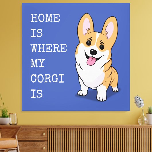 Toile Corgi (Insitu(Salon))