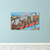 Toile Corinne, UtahGrandes lettres ScènesCorinne, UT (Insitu (Plancher de Bois))