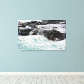 Toile Corne avec conjoint à Kauai, Hawaii (Insitu (Plancher de Bois))