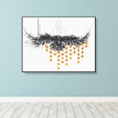 Toile Corneille (Insitu (Plancher de Bois))