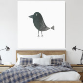 Toile Corneille drôle (Insitu(Chambre))