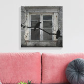 Toile Corneilles industrielles (Insitu(Salon))