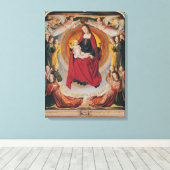Toile Coronation de la Vierge, panneau central (Insitu (Plancher de Bois))