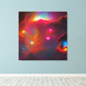 Toile Corps céleste (Insitu (Plancher de Bois))