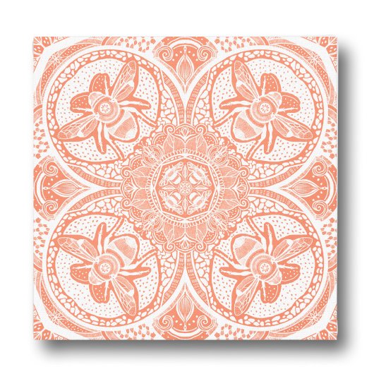 Toile Correspondance couleur personnalisée de Bee Mandal