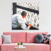Toile Correspondant étranger 1987 (Insitu(Salon))