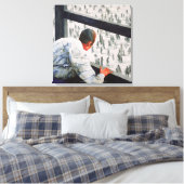 Toile Correspondant étranger 1987 (Insitu(Chambre))