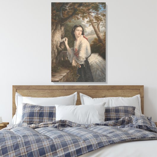 Toile Corresponde secrète : Note de fille à l'amour inte (Insitu(Chambre))