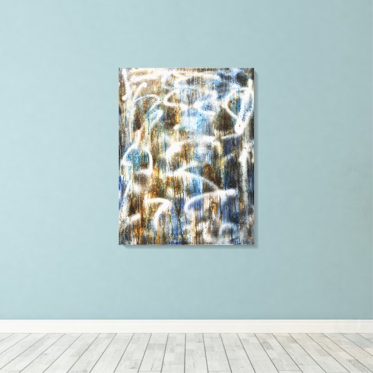 Toile Corrosion #2 (Insitu (Plancher de Bois))