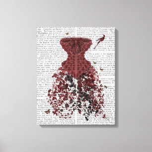 Toile Corset de région boisée