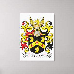 Toile Cory Family Crest (Irlandais)