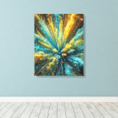 Toile Cosmic blast (Insitu (Plancher de Bois))