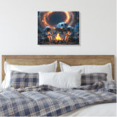 Toile Cosmic Campfire (Insitu(Chambre))