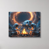 Toile Cosmic Campfire (Recto)