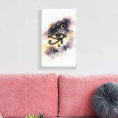 Toile Cosmic Eye of Horus Ancient Egyptian Symbol (Insitu(Salon))