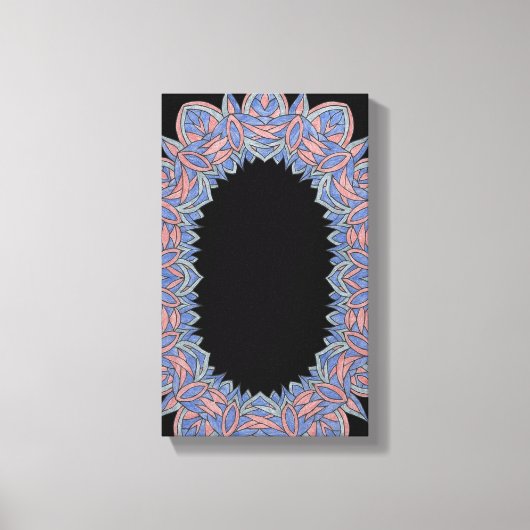 Toile Cosmic Flow Abstract Galaxy-Inspired Canvas (Recto)