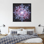 Toile Cosmic Nebula Snowflake (Insitu(Chambre))