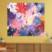 Toile Cosmic Party Abstract Explosion (Insitu(Salon))