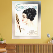 Toile Cosmopolite FC octobre 1917 par Harrison Fisher (Insitu(Salon))