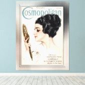 Toile Cosmopolite FC octobre 1917 par Harrison Fisher (Insitu (Plancher de Bois))