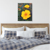 Toile Cosmos Orange Dans La Photo Avant-Plan (Insitu(Chambre))