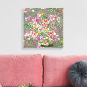 Toile Cosmos Wilderness Wild Flowers (Insitu(Salon))