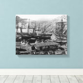 Toile Cossack Bay, Crimée, c.1855 (Insitu (Plancher de Bois))