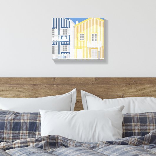 Toile Costa Nova Beach Maisons #2 (Insitu(Chambre))