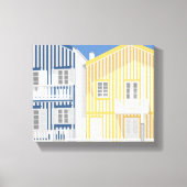 Toile Costa Nova Beach Maisons #2 (Recto)