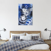 Toile Costume de Carnaval bleu, Venise (Insitu(Chambre))