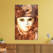 Toile Costume de Carnaval orange, Venise (Insitu(Salon))