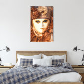 Toile Costume de Carnaval orange, Venise (Insitu(Chambre))