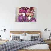 Toile Costume de Carnaval violet, Venise (Insitu(Chambre))