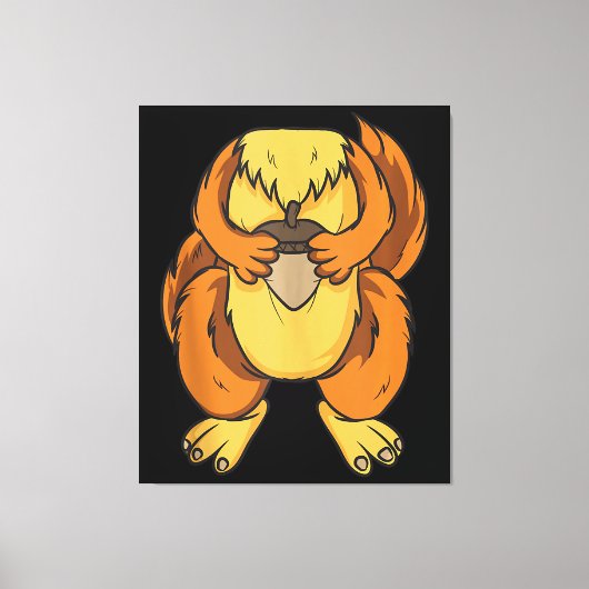 Toile Costume d'écureuil Halloween Easy Cosplay Dernier (Recto)