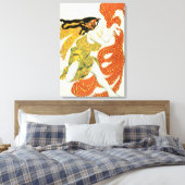 Toile Costume design for a bacchante in Narcisse (Insitu(Chambre))