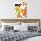 Toile Costume design for a bacchante in Narcisse (Insitu(Chambre))