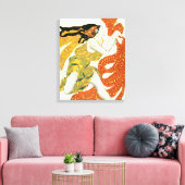Toile Costume design for a bacchante in Narcisse (Insitu(Salon))