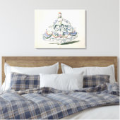 Toile Costume d'opéra, de la collection Menus Plaisirs, (Insitu(Chambre))