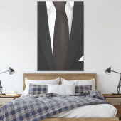 Toile Costume et cravate (Insitu(Chambre))