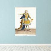 Toile Costume pour Apollo dans l'opéra 'Phaethon', engra (Insitu (Plancher de Bois))