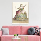 Toile Costume pour Medea dans l'opéra 'Jason and Medea', (Insitu(Salon))