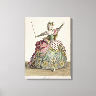 Toile Costume pour Medea dans l'opéra "Jason et Medea",