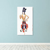 Toile Costume pour Nijinsky dans le ballet (Insitu (Plancher de Bois))