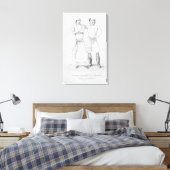 Toile Costumes de cuisiniers de différentes époques (Insitu(Chambre))