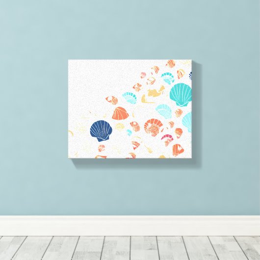 Toile Côte de coquillage (Insitu (Plancher de Bois))