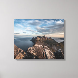 Toile Côte de Norvège Paysage photo