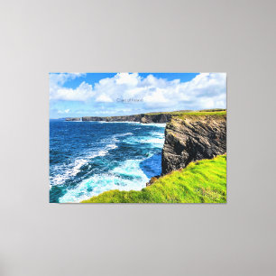 Toile Côte d'Irlande, photo,