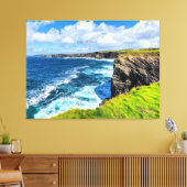 Toile Côte d'Irlande, photo, (Insitu(Salon))