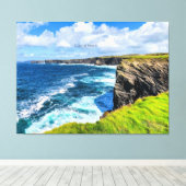 Toile Côte d'Irlande, photographie, (Insitu (Plancher de Bois))